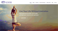 Desktop Screenshot of genesisperformance.net